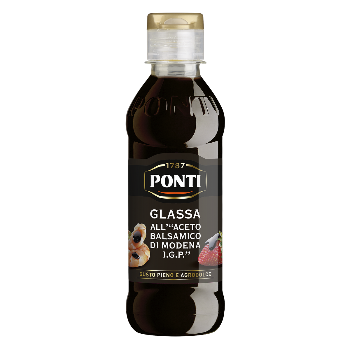 Glassa de aceto balsámico IGP Módena de Ponti 250 ml